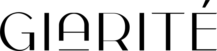 The word 'GIARDITE' in a stylized, dark grey font against a black and grey checkered, transparent background.