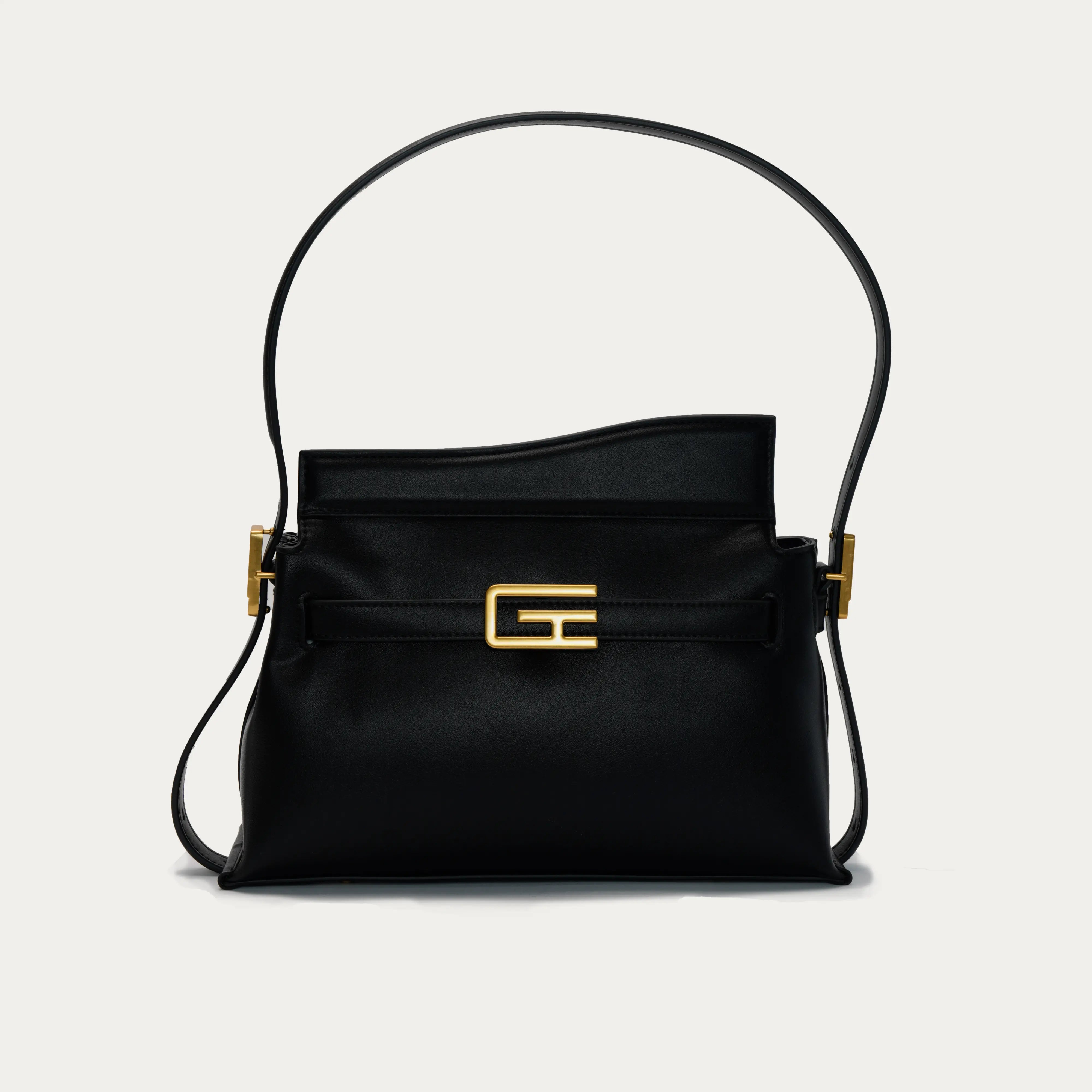 90s-Inspired Vegan Shoulder Bag – G-Trapezio l Giarité 90s-Inspired Vegan Shoulder Bag – G-Trapezio l Giarité