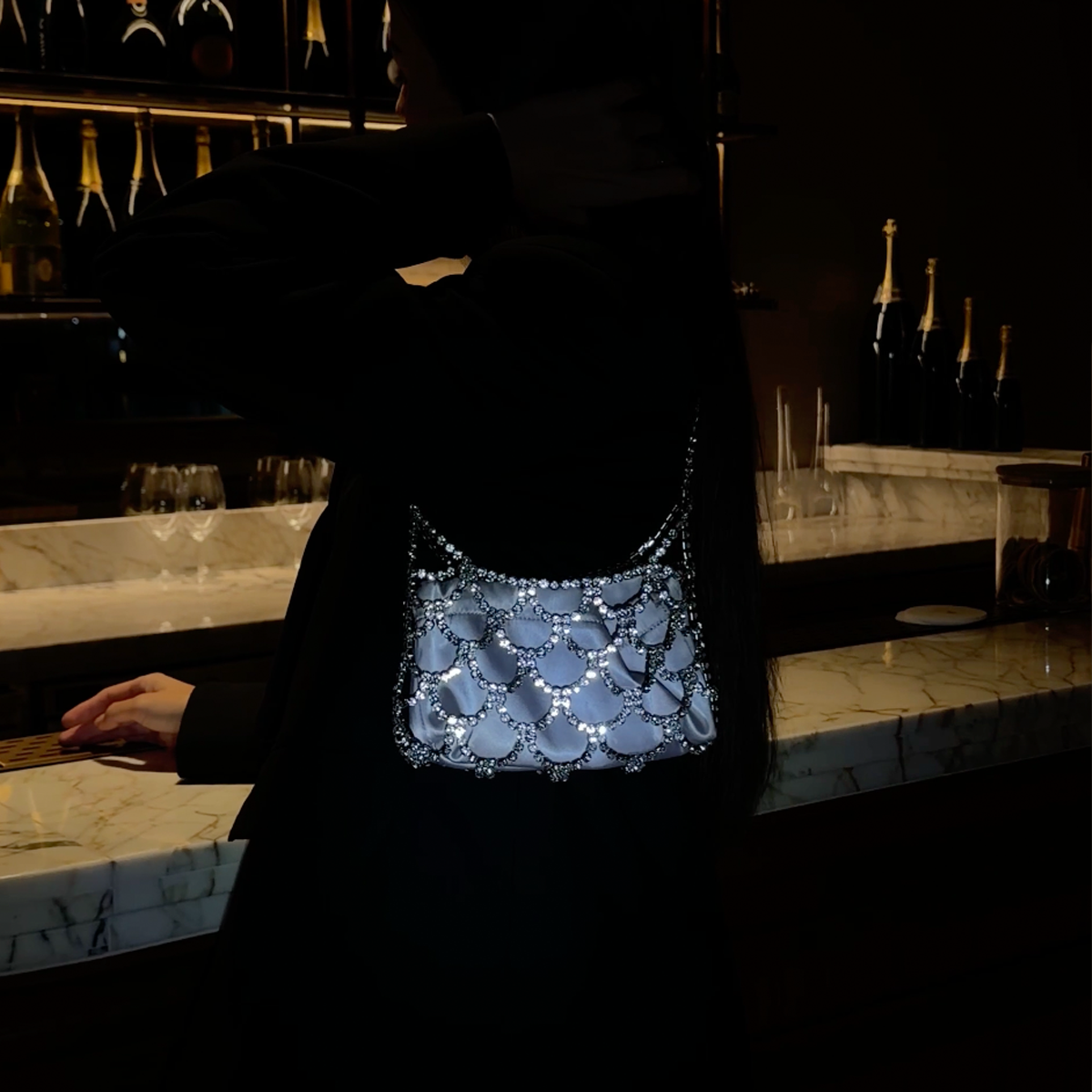 Giarite_Wren_Crystal_Lace_shoulderbag_Luxury_designer_bag