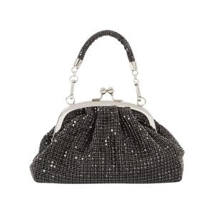 【GIARITE】ビジューバッグ シルバー　BRILLY SILVER 雑誌掲載 Brilly Silver - Crystal Handbag | Giarité