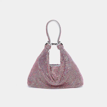 バッグ herlipto Raffia Effect Crystal VanityBag Raffia Effect Crystal Vanity Bag